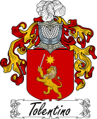 Araldica Italiana Coat of arms used by the Italian family Tolentino