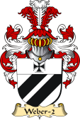 v.23 Coat of Family Arms from Germany for Weber-2