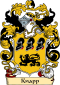English or Welsh Family Coat of Arms (v.23) for Knapp (Suffolk, and Norfolk)