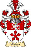 English Coat of Arms (v.23) for the family Weldon
