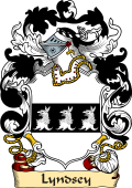 English or Welsh Family Coat of Arms (v.23) for Lyndsey