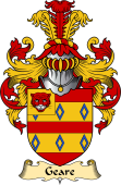 English Coat of Arms (v.23) for the family Geare