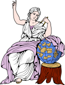 Gods and Goddesses Clipart image: Urania Muse