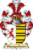v.23 Coat of Family Arms from Germany for Wangenheim