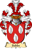 v.23 Coat of Family Arms from Germany for Sobbe