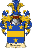 French Family Coat of Arms (v.23) for Bergeret