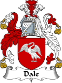 English Coat of Arms for the family Dale