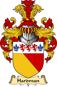 English Coat of Arms (v.23) for the family Hardman