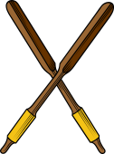 Oars in Saltire