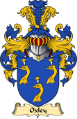 English Coat of Arms (v.23) for the family Oxley