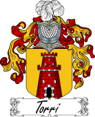 Araldica Italiana Coat of arms used by the Italian family Torri