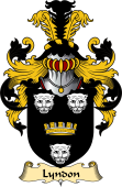 Irish Family Coat of Arms (v.23) for Lyndon or Glindon
