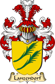 v.23 Coat of Family Arms from Germany for Lanzendorf