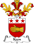 Coat of Arms from Scotland for Keen