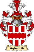 English Coat of Arms (v.23) for the family Aylworth