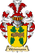 v.23 Coat of Family Arms from Germany for Weinmann