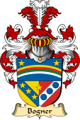 v.23 Coat of Family Arms from Germany for Bogner
