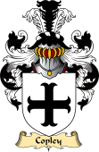 English Coat of Arms (v.23) for the family Copley