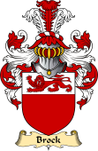 English Coat of Arms (v.23) for the family Brock