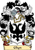 English or Welsh Family Coat of Arms (v.23) for Glyn (or Glynne)