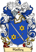 English or Welsh Family Coat of Arms (v.23) for Hatley (Huntingdonshire and Buckinghamshire)
