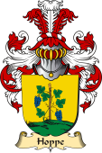 v.23 Coat of Family Arms from Germany for Hoppe