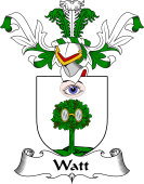Coat of Arms from Scotland for Watt or Wate