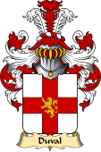 French Family Coat of Arms (v.23) for Duval I