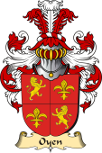 v.23 Coat of Family Arms from Germany for Oyen