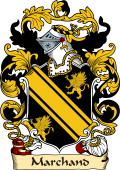 English or Welsh Family Coat of Arms (v.23) for Marchand (Buckinghamshire)