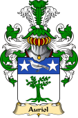 French Family Coat of Arms (v.23) for Auriol