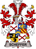 Swedish Coat of Arms for Scheffer