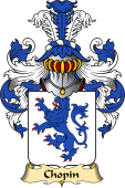 French Family Coat of Arms (v.23) for Chopin