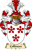 English Coat of Arms (v.23) for the family Collinson