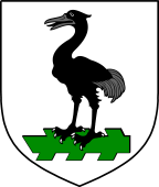 English Family Shield for Crane I