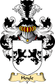 English Coat of Arms (v.23) for the family Hoyle