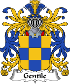 Italian Coat of Arms for Gentile