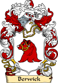 English or Welsh Family Coat of Arms (v.23) for Berwick (Kent)
