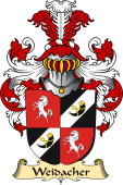 v.23 Coat of Family Arms from Germany for Weidacher