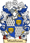 English or Welsh Family Coat of Arms (v.23) for Woodhouse