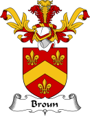 Coat of Arms from Scotland for Broun or Brown