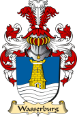 v.23 Coat of Family Arms from Germany for Wasserburg