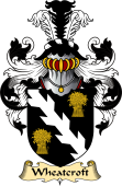 English Coat of Arms (v.23) for the family Wheatcroft