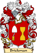 English or Welsh Family Coat of Arms (v.23) for Brickman (ref Berry)