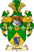 English Coat of Arms (v.23) for the family Gideon