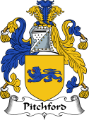 English Coat of Arms for the family Pitchford