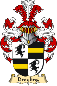 v.23 Coat of Family Arms from Germany for Dreyling