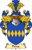English Coat of Arms (v.23) for the family Percy