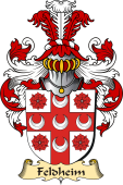 v.23 Coat of Family Arms from Germany for Feldheim