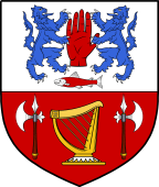 Irish Family Shield for O'Mulvihill (Clare)